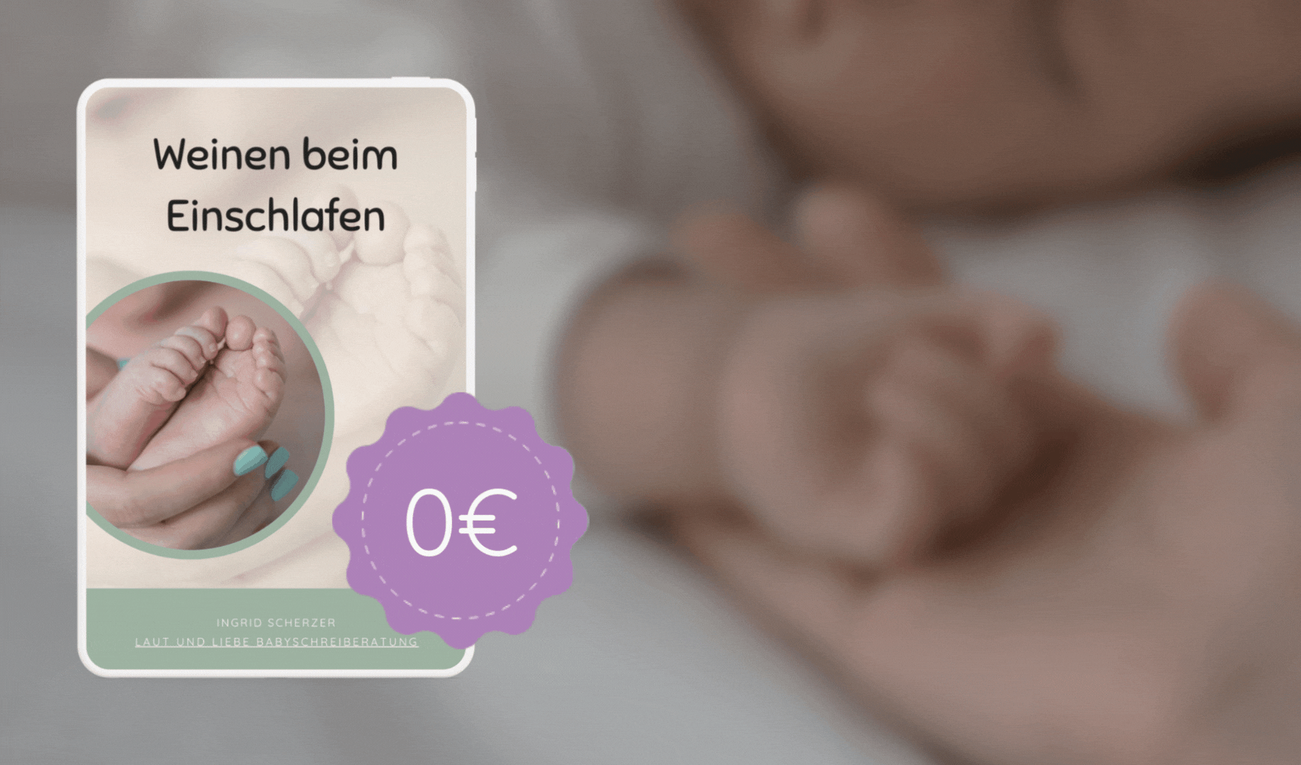 Weinen beim Einschlafen. Weinen beim Anpassungsstörungen und Regulationsstörung. Laut und Liebe Babyschreiberatung für Schreibaby, Kolik, Highneedbaby, Regulationsstörung.