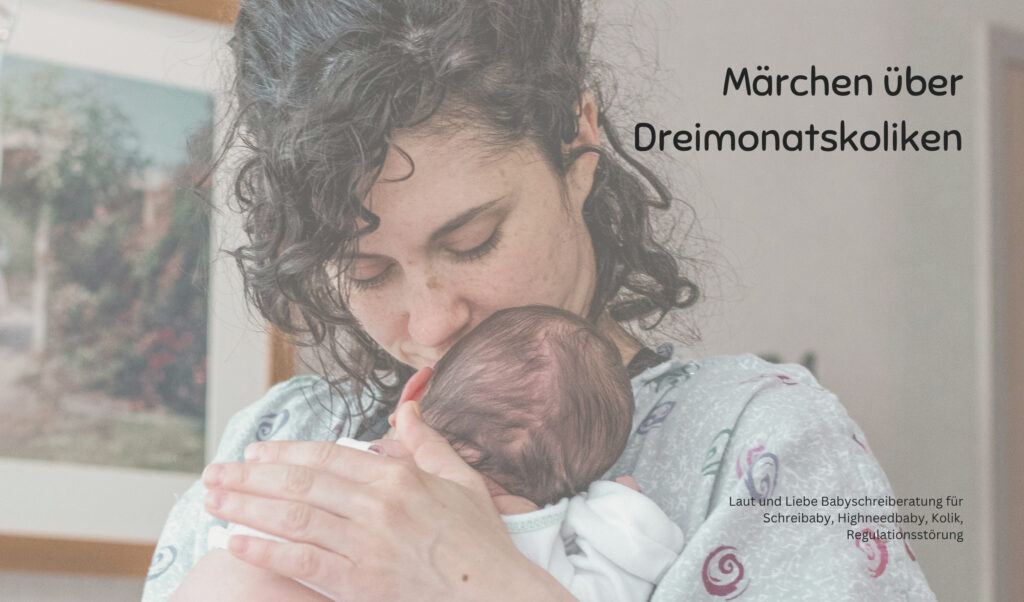 Baby hat Bauchweh und Dreimonatskolik. Baby hat Blähungen. Laut und Liebe Babyschreiberatung für Kolik, Schreibaby, Highneedbaby, Regulationsstoerung.