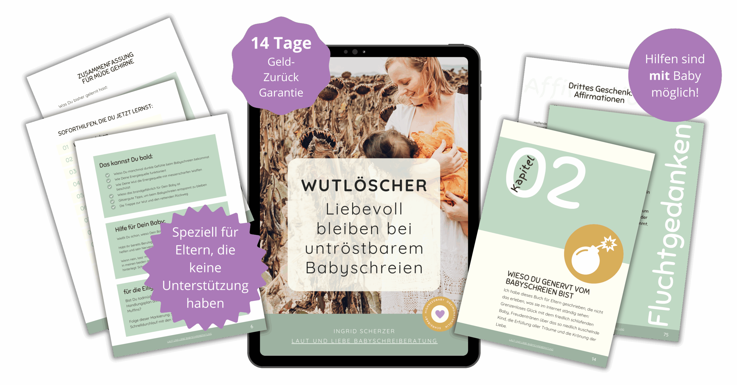 Wutloescher Schreibaby Highneedbaby Kolik Postpartum Schuetteltrauma

Ruhig bleiben bei ADHS. Wut auf das Baby, Wut auf das Kleinkind.

Laut und Liebe Babyschreiberatung für Kolik, Schreibaby, Highneedbaby und Regulationsstörung.