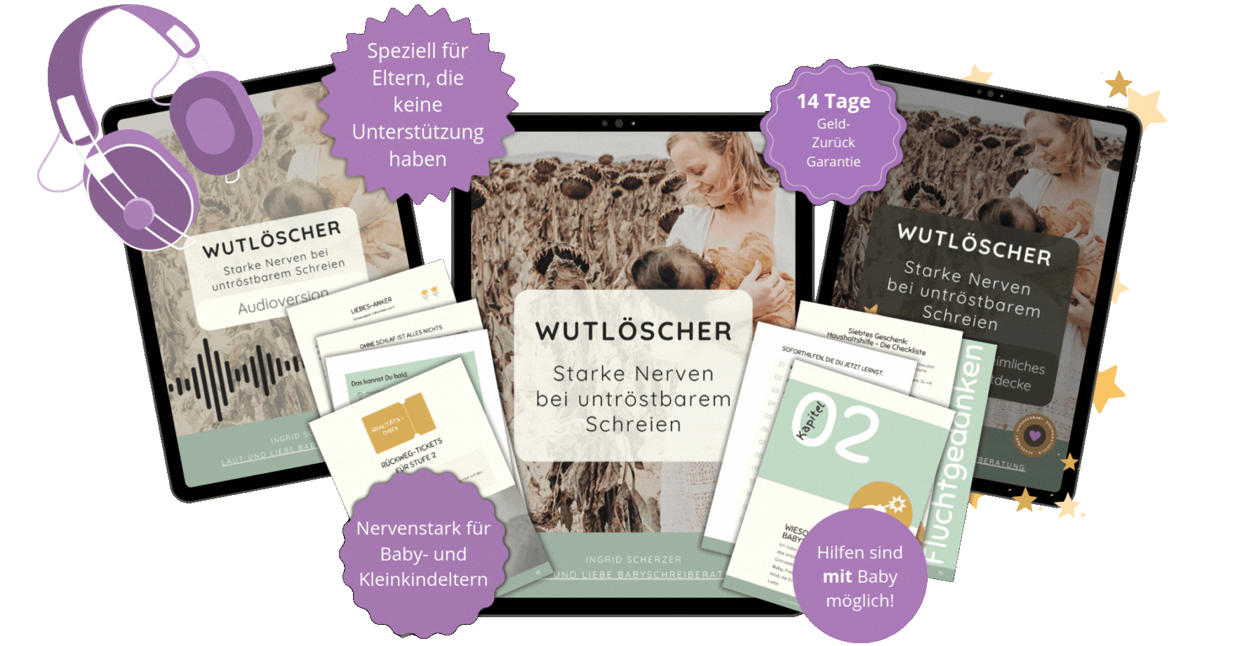 Wutloescher Schreibaby Highneedbaby Kolik Postpartum Schuetteltrauma.