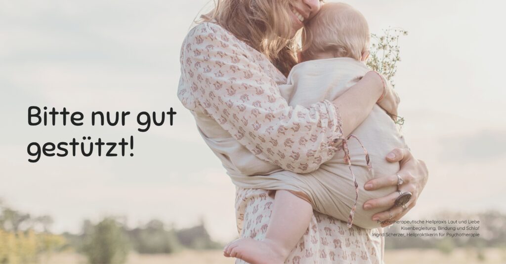 Baby erkältet: Hilft Tragen wirklich gegen den Schnupfen? Psychotherapeutische Heilpraxis Laut und Liebe Krisenbegleitung, Bindung und Schlaf Ingrid Scherzer, Heilpraktikerin für Psychotherapie Schreibaby, Kolik, Highneedbaby, Regulationsstörung.