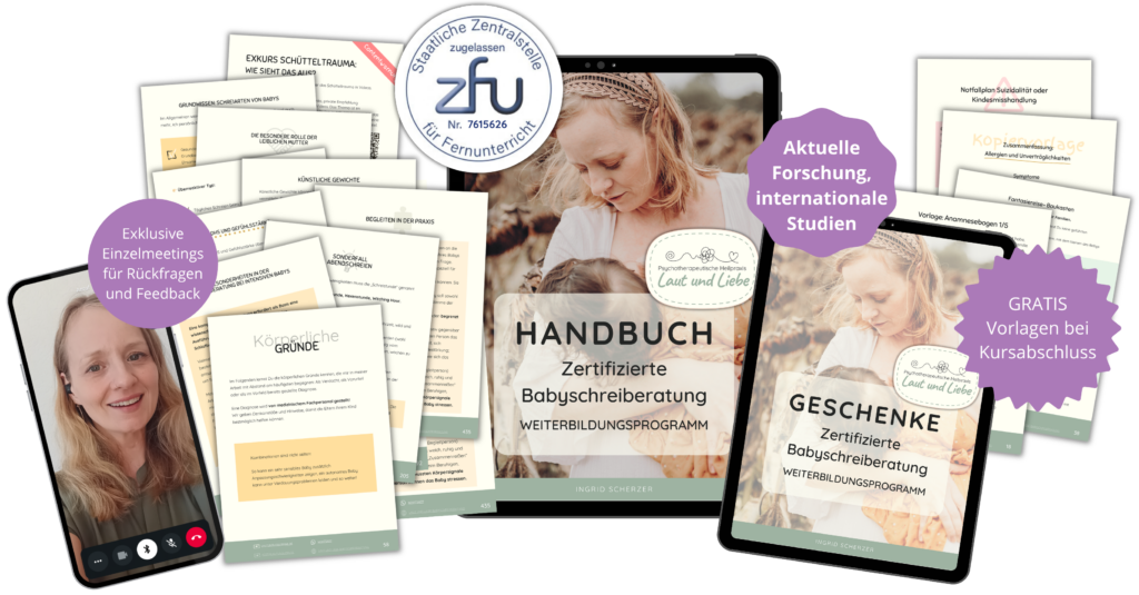 ZFU Weiterbildung-Online-Kurs-Uebersicht-Hebamme-Osteopath-Wochenbett-Schreibaby-Kolik-Highneed-Regulationsstoerung